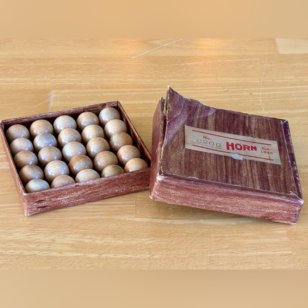 Horn C200 vintage wooden replacement game pieces.